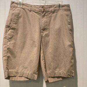 Patagonia Flat Front Khaki Shorts Size 30